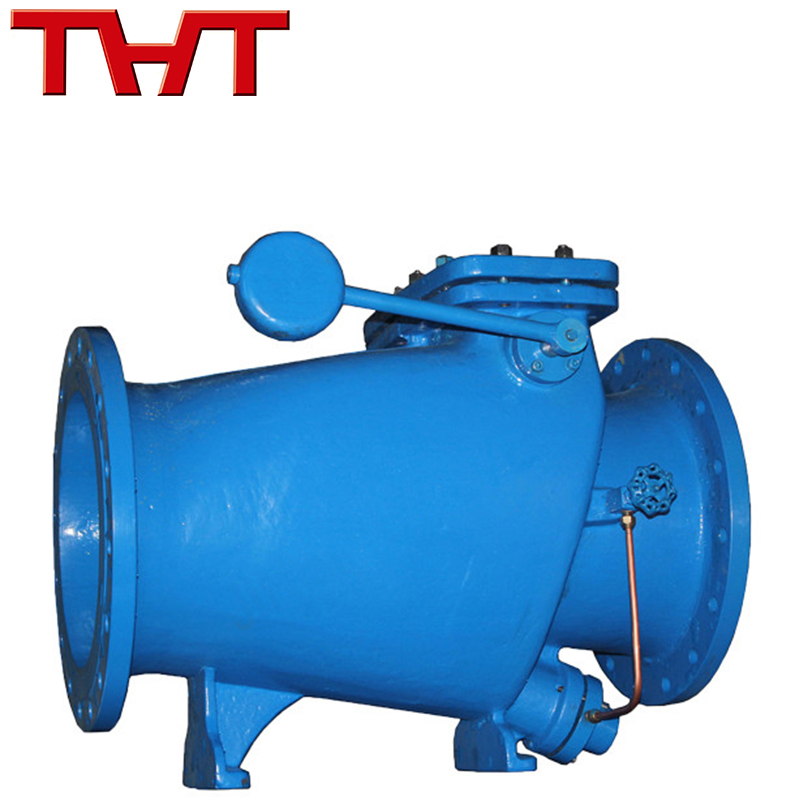 Factory supplied Vertical Check Valve - microresistance slow closing flange check Valve with counterweight – Jinbin Valve