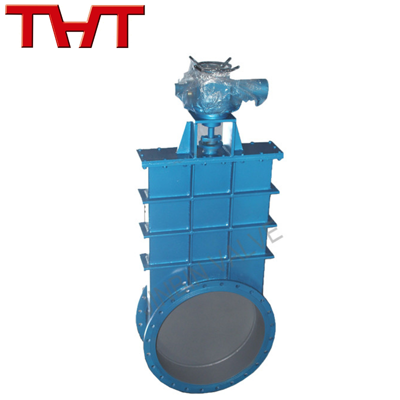 Factory making Knife Edge Gate Valve - Motorized round slide gate – Jinbin Valve