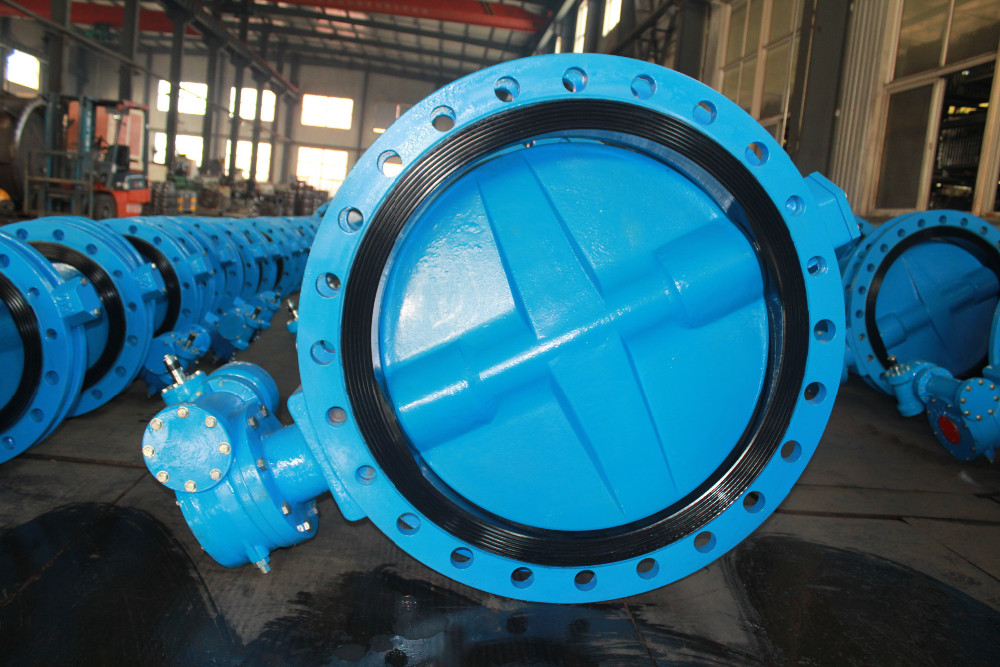 U type butterfly valve