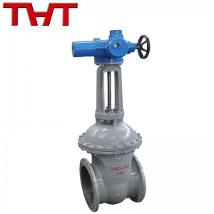 Electric actuated gate valve