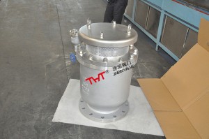 duplex steel dual orifice high speed compound air release valve