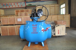 carbon steel weld ended ball valve