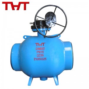 carbon steel weld ended ball valve