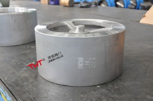 lift type wafer check valve