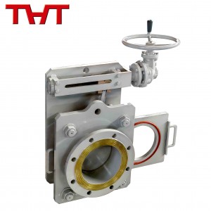 Hige pressure goggle valve for flue gas