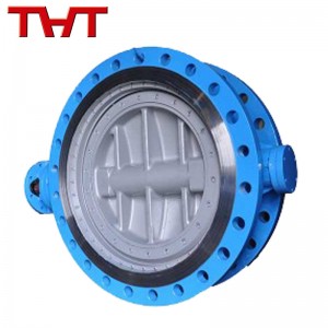 ການປະທັບຕາແບບ bidirectional triple eccentric butterfly valve