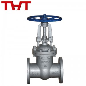 18 Years Factory Stainless Steel Strainer Basket - Carbon steel WCB rising stem PN16 flange gate Valve – Jinbin Valve