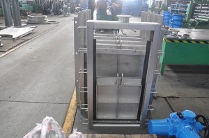 stainless steel channel type penstock valve