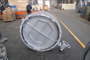 manual air ventilated butterfly valve