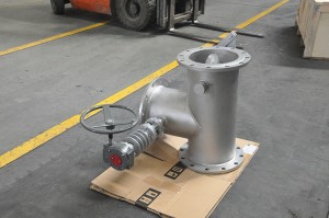 manual three way diverter damper valve