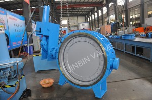 hinay nga pagsira sa hydraulic control check butterfly valve