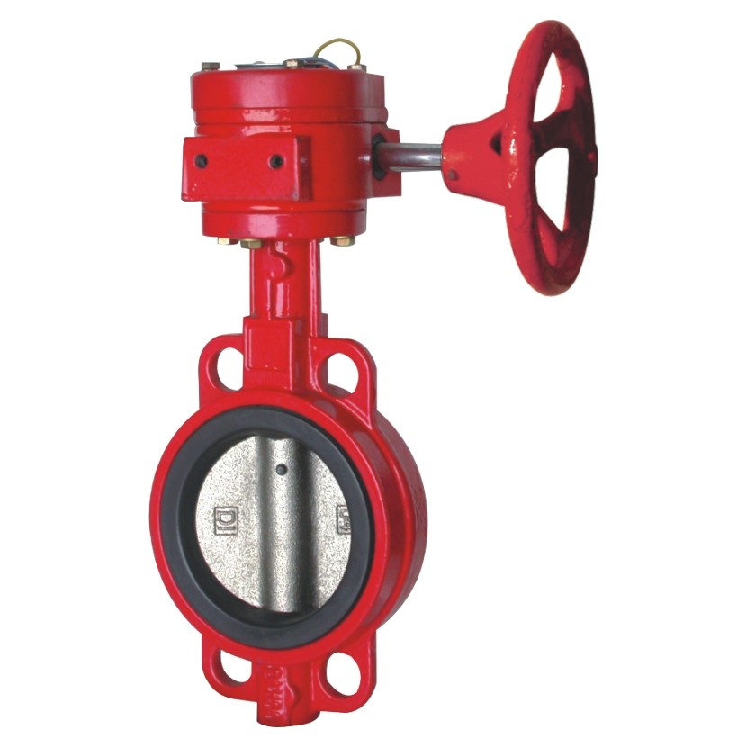 Wholesale Manual Butterfly Valve - cast iron fire fighting signal wafer butterfly valve from Chinese distributors – Jinbin Valve