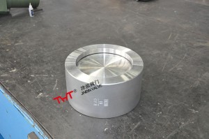 lift type wafer check valve