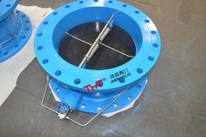slowly closing flange check valve