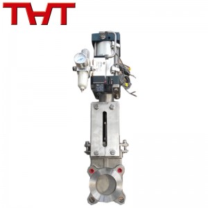 150lb Bi-directional metal sealing knife gate valve