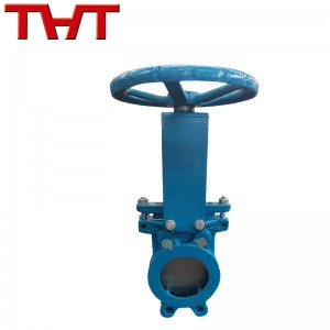 Wafer manual dilakokno WCB Knife Gate Valve