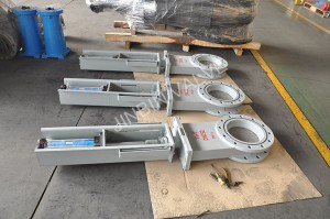 pneumatic operated slide gate valve