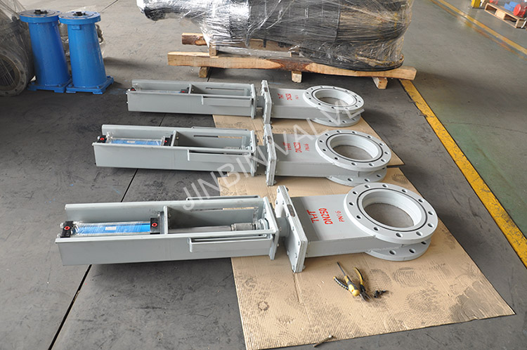 The slide gate valve for dust can be customized in Jinbin