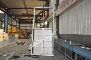 stainless steel manual operation channel type penstock gate