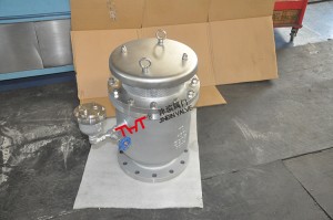 duplex steel dual orifice high speed compound air release valve