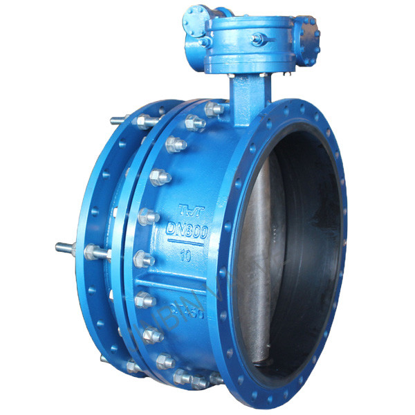 100% Original Wafer Type Swing Check Valve - Expansion middle flanged butterfly valve – Jinbin Valve