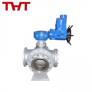 Electric three way ball valve