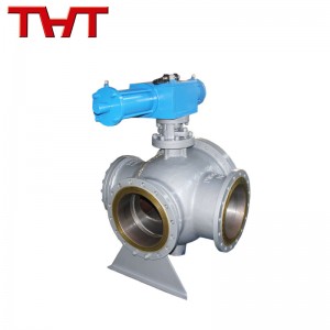 Hydraulic three way ball valve