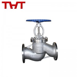 Stainless steel flanged globe valve