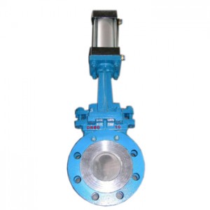 Renewable Design for Check Valve Cf8m - flanged knife gate valve pneumatic actuator – Jinbin Valve