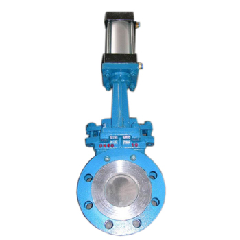 Factory directly 6 Inch Knife Gate Valve - flanged knife gate valve pneumatic actuator – Jinbin Valve