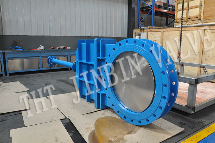 The successful acceptance of knife gate valves of DN1200 and DN800
