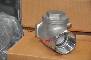 threaded screw ended swing check valve