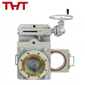 Hige pressure goggle valve for flue gas