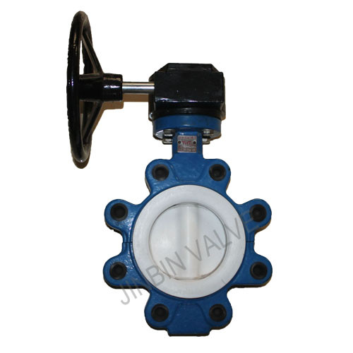 Factory Promotional Pneumatic Actuator Ball Valve - FTFE Lined Lug butterfly valve – Jinbin Valve