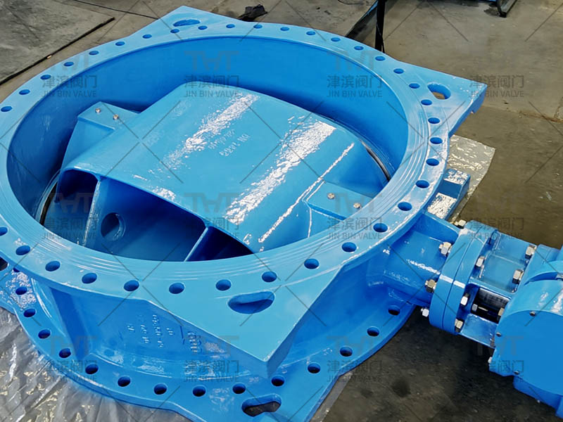 DN1600 extended rod double eccentric butterfly valve has been shipped
