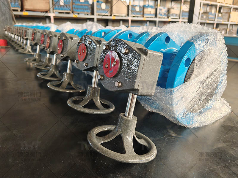 Why choose manual worm gear flanged butterfly valves