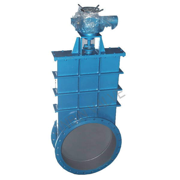 Bottom price Manufacture Sluice Valve - Motorized round slide gate – Jinbin Valve