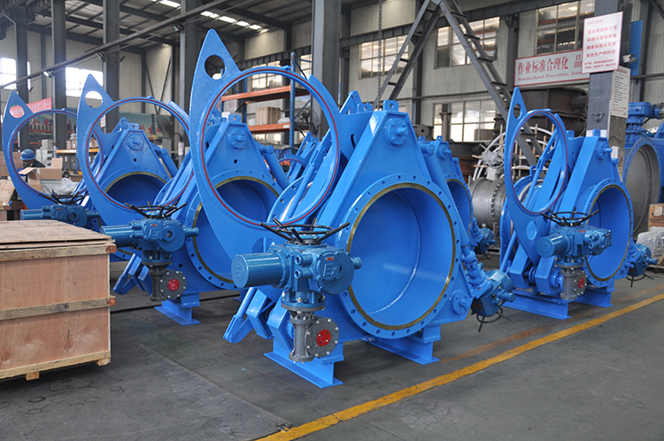 Goggle valve / line blind valve ,THT Jinbin valve customized products