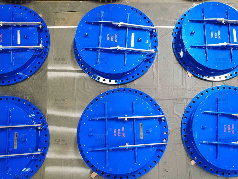 Carbon steel circular flap gate 3