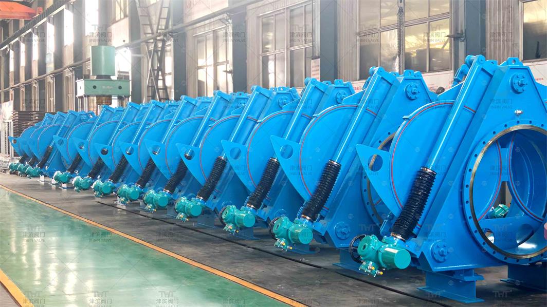 DN1100 Blind plate valves 2