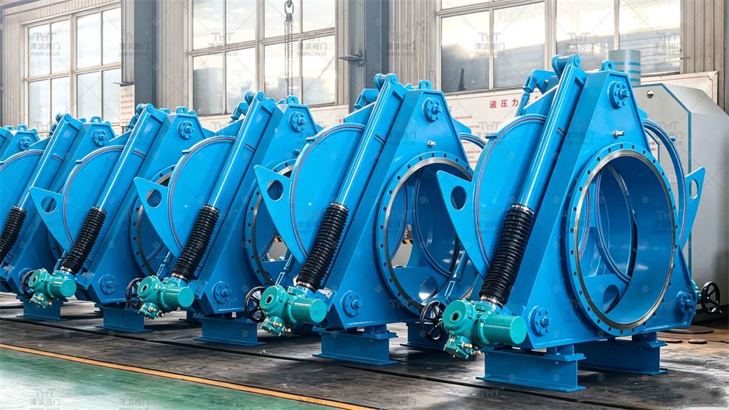 DN1100 Blind plate valves 4