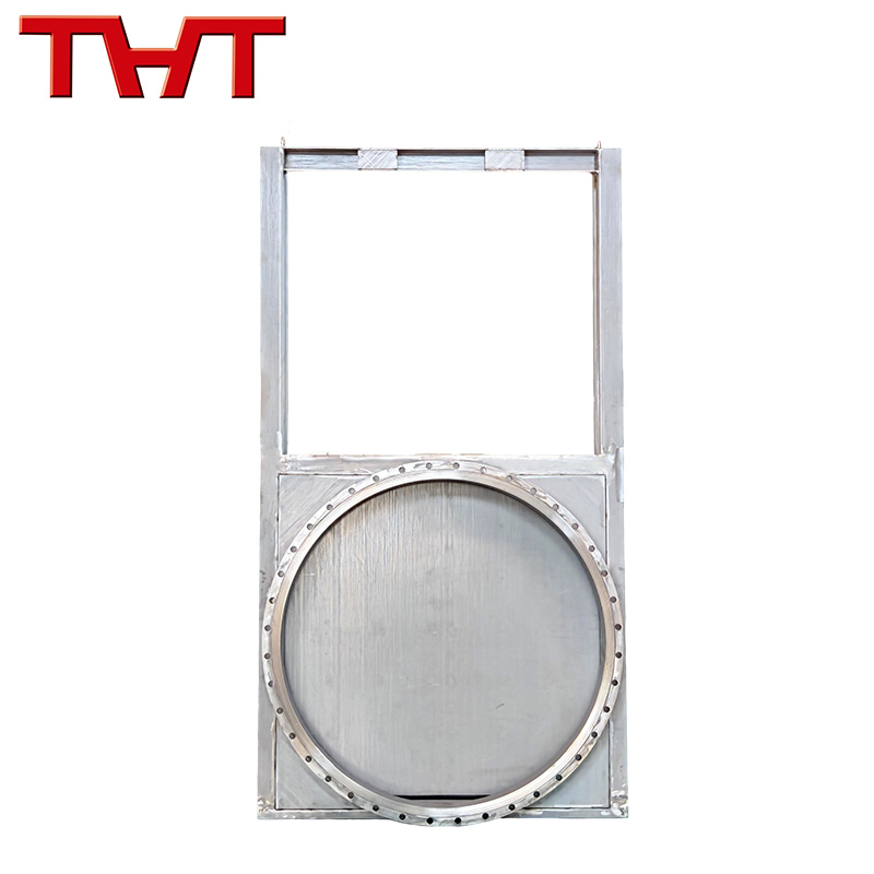 DN1600 stainless steel flange penstock gate