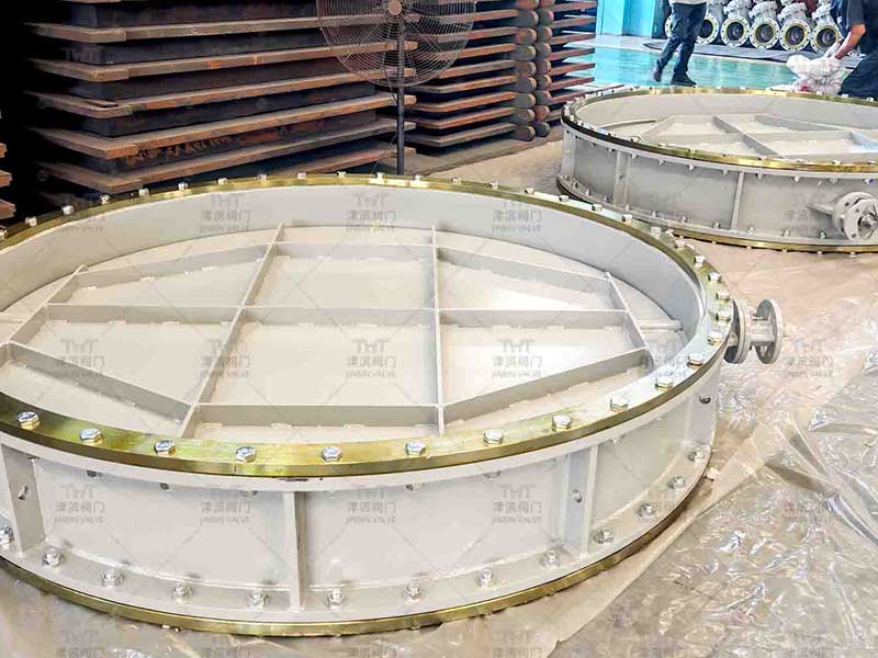 DN2000 carbon steel ventilation damper use cases
