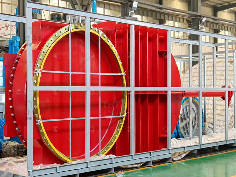 DN2400 Electric gate valve successfully shipped to Germany