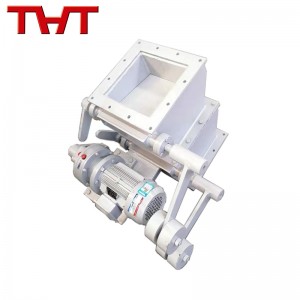 Double Layer Electric Actuator Drive Tipping Valve ສໍາລັບການໄຫຼອອກ