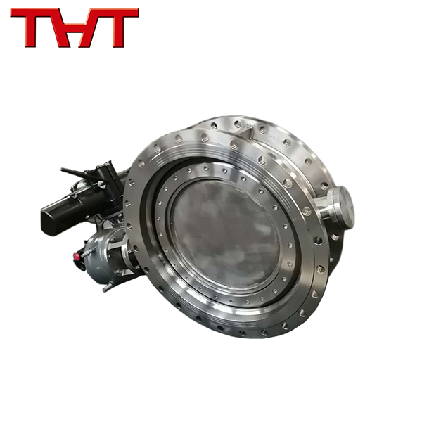 Chinese Professional Flange Type Ball Valve - Duplex 2205 welding process eccentric flange end butterfly valve – Jinbin Valve