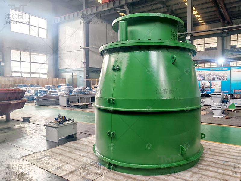 DN1200 Cone valve ready for shipment