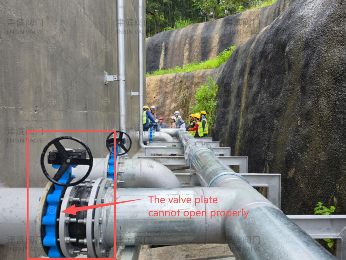 Why cannot the valve operate properly after installation