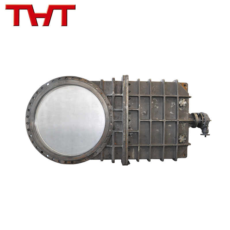 China wholesale Ball Valve Flange - DN1600 ductile iron Bi-directional bonneted knife gate valve – Jinbin Valve