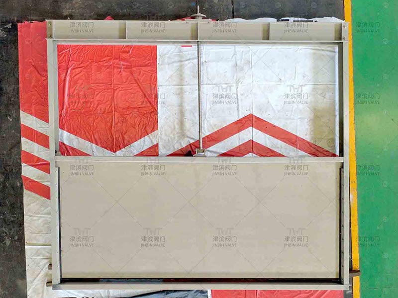 Custom 4040×1600 Q235B Large diameter electric sliding gate valve